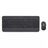 Kit (tastatura+mouse)  LOGITECH MK650 for Business, US Layout, 2.4/BT, 1xAA/2xAA, Graphite 