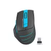 Мышь беспроводная  A4TECH FG30S SILENT, 1000-2000 DPI, 6 BUTTONS, ERGONOMIC, 1XAA, GREY/BLUE 