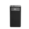 Baterie externa universala  XO 50000 mAh with digital display, PR125 Black (3input 4 output) 