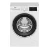 Masina de spalat rufe Standard, 8 kg, 1400 RPM, 15 programe, Alb, Negru BEKO B5WFU78435WB C