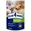 Влажный корм  0.1 kg, 24 buc Club 4 Paws Премиум "С курицей в желе". для взрослых собак Малых пород  