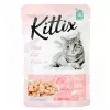 Hrana umeda  0.085 kg 24 buc KITTIX p/pisici cu peste  