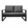 Диван Eco piele, Gri inchis DP York 3 