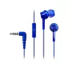 Наушники проводные  PANASONIC RP-TCM115GCA Blue, Mic, 4pin 1*mini-jack 3.5mm 