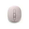 Mouse wireless  DELL MS3320W, Optical, 1600dpi, 3 buttons, 2.4 GHz/BT, 1xAA, Ash Pink 