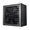 Блок питания ПК  DEEPCOOL "PK650D", 650W, ATX12V V2.4, 80 PLUS® Bronze Active PFC, DC-DC Conversion, 120mm Hydro Bearing fan, Black Flat Cables, +12V (54A), 20+4 Pin, 2xCPU(4+4Pin), 7x SATA, 4xPCI-E(6+2pin), 4x Peripheral, ErP 2013, SCP,OPP,OTP,OVP,OCP,UVP, Black