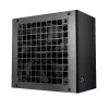 Блок питания ПК  DEEPCOOL "PK750D", 750W, ATX12V V2.4, 80 PLUS® Bronze Active PFC, DC-DC Conversion, 120mm Hydro Bearing fan, Black Flat Cables, +12V (62.5A), 20+4 Pin, 2xCPU(4+4Pin), 8x SATA, 4xPCI-E(6+2pin), 4x Peripheral, ErP 2013, SCP,OPP,OTP,OVP,OCP,UVP, Black 