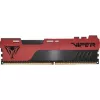 RAM  PATRIOT 8GB DDR4-4000 VIPER (by Patriot) ELITE II, PC32000, CL20, 1.4V, Red Aluminum HeatShiled with Black Viper Logo, Intel XMP 2.0 Support, Black/Red 