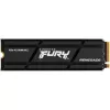 SSD  KINGSTON M.2 NVME SSD 500GB FURY RENEGADE, W/ALUMINUM HEATSINK, PCIE4.0 X4 / NVME, M2 TYPE 2280 FORM FACTOR, SEQUENTIAL READS 7300 MB/S, SEQUENTIAL WRITES 3900 MB/S, MAX RANDOM 4K READ 450,000 / WRITE 900,000 IOPS, PHISON E18 CONTROLLER, 500TBW, 3D N 