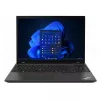 Laptop  LENOVO ThinkPad T16 Gen1 Black- 16.0" WUXGA IPS AG 300nits (Intel Core i5-1235U, 16GB soldered DDR4-3200 (one slot free), 512GB SSD M.2 2280 PCIe NVMe, Intel Iris Xe Graphics, WiFi 6Е+BT5.1, TPM, FPR, FHD IR Cam, 2xTB4, HDMI, Backlit KB, 65W USB-C P 