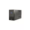 UPS  GEMBIRD EnerGenie with USB and LCD display, 2000 VA / 1200W, 1 x C14 input, 3 pcs x C13 output, 2 pcs x german Shuko output, black 