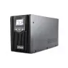ИБП 2000 VA/1600 W GEMBIRD pure sine wave, LCD display, 2 x Schuko + 3 x C13 outputs, USB, black 