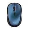 Mouse wireless  TRUST Yvi + Eco Wireless Silent Mouse - Blue, 8m 2.4GHz, Micro receiver, 800-1600 dpi, 4 button, AA battery, USB 