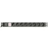 Сетевой фильтр  GEMBIRD EG-PDU-014, Power distribution unit (PDU), 8 Schuko sockets, 1U, 16A, 3 m cable 