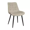 Scaun Catifea, Camel DP Hans~Catifea Camel+Black Legs 