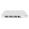 Router  MikroTik Switch 328-24P-4S+RM with 800 MHz CPU, 512MB RAM, 24xGigabit LAN (all PoE-out), 4xSFP+ cages, RouterOS L5 or SwitchOS (dual boot), 1U rackmount case, 500W built-in PSU 