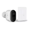 Camera IP  Xiaomi IMILAB EC4 CMSXJ31A Outdoor IP Security Camera + CMWG31B Gateway XIAOMI Imilab EC4 Wireless Outdoor Security Camera (CMSXJ31A ) + Gateway (CMWG31B), White, QHD (2560 x 1440), WiFi, Lan (RJ-45) on reciever, 150° wide-angle lens, F2.1, Infrared  