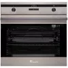 Встраиваемая  электрическая духовка 73 l, 9 functii, Grill, Timer, Inox TORNADO ECLIPSE Dark Inox 