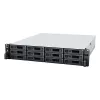 NAS Server  SYNOLOGY "RS2423+",12-bay, 4-core AMD Ryzen 3.35-3.6Ghz, 8Gb*1+1Slot, 1x10GbE, 2x1GbE, PCIe 