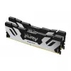 RAM  KINGSTON 32GB (Kit of 2*16GB) DDR5-6000 Kingston FURY® Renegade Silver DDR5, PC48800, CL32, 1.35V, 1Rx8, Auto-overclocking, Symmetric Black / Silver Large heat spreader, Intel XMP 3.0 Ready (Extreme Memory Profiles) 