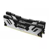 Модуль памяти  KINGSTON 32GB (Kit of 2*16GB) DDR5-6000 Kingston FURY® Renegade Silver DDR5, PC48800, CL32, 1.35V, 1Rx8, Auto-overclocking, Symmetric Black / Silver Large heat spreader, Intel XMP 3.0 Ready (Extreme Memory Profiles) 