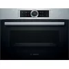 Встраиваемая  электрическая духовка 41 l, Grill, Timer, Inox, Negru BOSCH CBG635BS3 A+