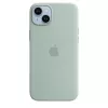 Husa  APPLE Original iPhone 14 Plus Silicone Case with MagSafe - Succulent, Model A2911 