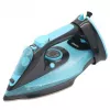 Fier de calcat 2400 W, 350 ml, Talpa ceramica, Turcoaz, Negru RAF R.1210  