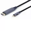 Cablu USB  GEMBIRD TYPE-C TO DISPLAYPORT MALE ADAPTER CABLE, SPACE GREY, 1.8 M 