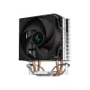 Cooler universal  DEEPCOOL AG200 Intel LGA1700/1200/1151/1150/1155AMD AM5/AM4 (≤30.5dB, 500-3050RPM, 36.75 CFM, 92mm, 100W, 2/6mm, 304g.) 