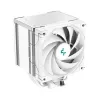 Cooler universal  DEEPCOOL "AK500 WH" (≤31.5dB, 500-1850RPM, 68.99 CFM, 120mm, 240W, 5/6mm, 1040g.)