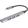 Концентратор USB  GEMBIRD HB-CM-U3P1U2P3-02 ype-C 3.1 USB Hub, 4-port Output: 3 x USB2.0; 1 x USB3.0