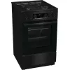 Комбинированная плита 62 l, 3300 W, 11 moduri, Grill, Timer, 50 cm, Negru GORENJE GKS5C70BJ  