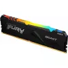 RAM  KINGSTON 16GB DDR4-3600MHz Kingston FURY Beast RGB (KF436C18BBA/16), CL18-22-22, 1.35V, Intel XMP 2.0, Blk 