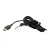 Charger Cable DC Cord  LENOVO with plug for Adapters 90W Square(USB) OEM 