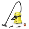 Промышленный пылесос 225 W, 17 l, Galben, Negru KARCHER WD 3-18 V-17/20 Battery Li-Ion / 18 V / 2.5 Ah / 10 min 