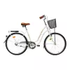 Bicicleta 28", 1 viteza, Ivory AIST Tango 28" 1.0 слоновая кость 28 сталь 1 V-brake ножной корзина, багажник 