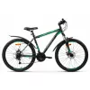 Bicicleta 26", 21 viteze, Negru, Verde AIST Quest черно-зеленый 26 сталь 21 V-brake V-brake крылья пластиковые 