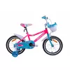 Bicicleta 16", 1 viteza, Roz, Albastru deschis AIST Wiki 16" (девочка) розовый с голубым 16 сталь 1 V-brake ножной пласт. крылья, звонок, боковые колеса, корзина 