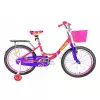 Велосипед 16", 4-6 ani, 1 viteza, Roz AIST Krakken Molly (девочка) розовый 16 сталь 1 V-brake ножной метал. крылья, багажник, корзина, боковые колеса 