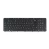 Tastatura  HP 827028-251 6037B0115101, SN9142BL1 w/o frame "ENTER"-small ENG/RU Black 