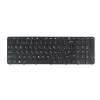 Клавиатура  HP 827028-251 6037B0115101, SN9142BL1 w/o frame "ENTER"-small ENG/RU Black 