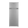 Холодильник 206 l, Dezghetare manuala, Dezghetare prin picurare, 143 cm, Argintiu Heinner HFH2206SE++ E