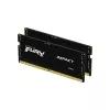 RAM  KINGSTON 32GB DDR5-5600MHz SODIMM Kingston FURY Impact (Kit of 2x16GB) (KF556S40IBK2-32), CL40, 1.25V, Black 