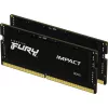 Модуль памяти  KINGSTON 32GB DDR5-6400MHz SODIMM FURY Impact (Kit of 2x16GB) (KF564S38IBK2-32), CL38, 1.35V, Black 