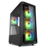 Carcasa fara PSU  Sharkoon TK4 RGB ATX Case, with Side&Front Panel of Tempered Glass, without PSU 