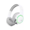 Наушники с микрофоном  EDIFIER G2BT White / Bluetooth Gaming On-ear headphones with microphone, RGB, 3.5mm / Bluetooth V5.2, Playback time 20 hours (light on); 36 hours (light off) 