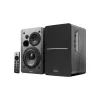 Boxa  EDIFIER R1280DBs Black, 2.0/ 42W (2x21W) RMS, Audio In: Qualcomm Bluetooth 5.0, RCA x2, optical, coaxial, AUX, Subwoofer output, remote control, wooden, (4"+1/2') 