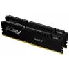 RAM  KINGSTON 64GB (Kit of 2*32GB) DDR5-5200 Kingston FURY® Beast DDR5, PC41600, CL40, 2Rx8, 1.25V, Auto-overclocking, Asymmetric BLACK low-profile heat spreader, Intel XMP 3.0 Ready (Extreme Memory Profiles) 