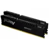 Модуль памяти  KINGSTON 64GB (Kit of 2*32GB) DDR5-5200 Kingston FURY® Beast DDR5, PC41600, CL40, 2Rx8, 1.25V, Auto-overclocking, Asymmetric BLACK low-profile heat spreader, Intel XMP 3.0 Ready (Extreme Memory Profiles) 